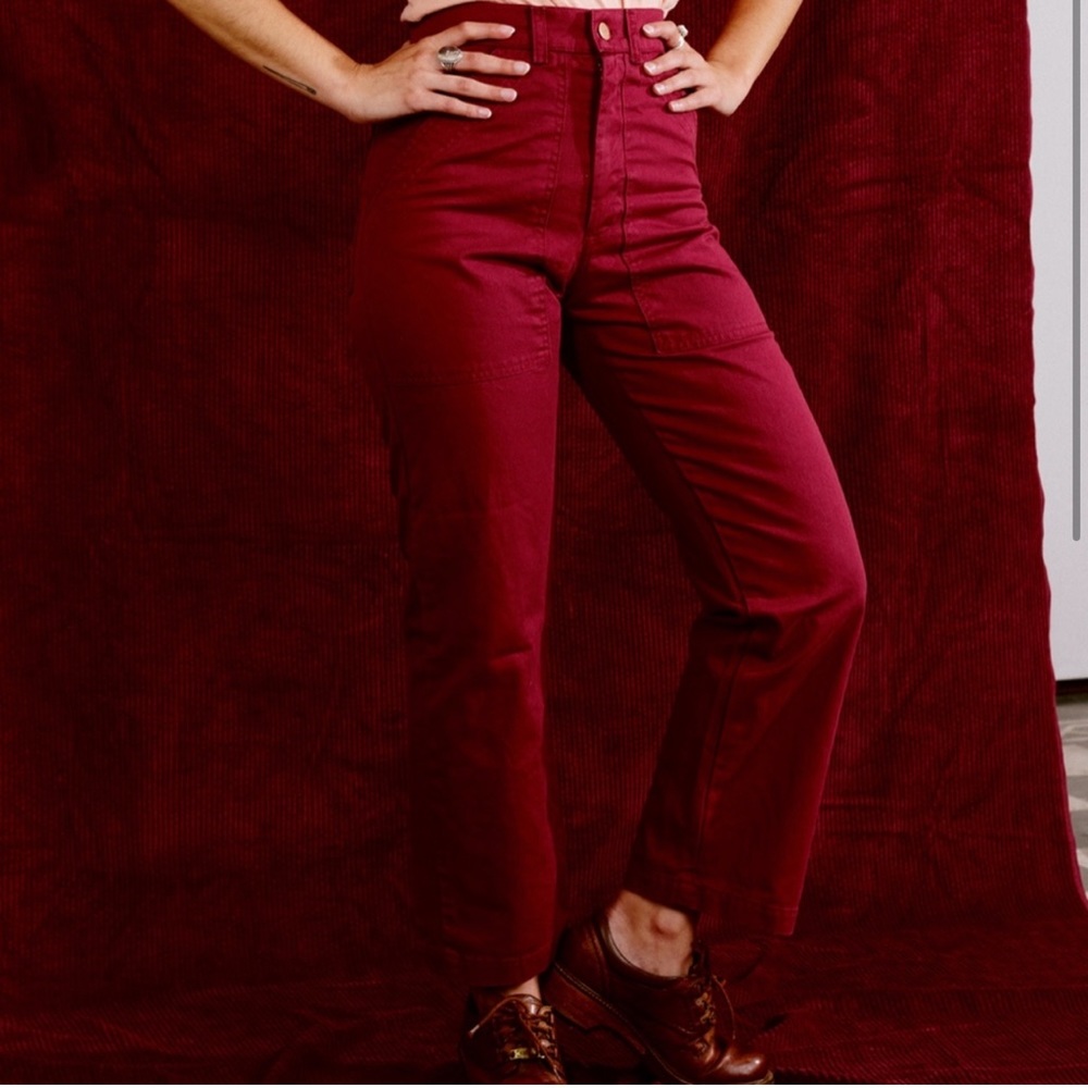 Big Bud Press Cranberry Work Pants